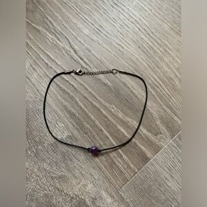 Purple Amethyst Choker